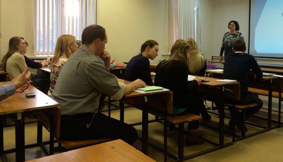 30 марта 2016 года – встреча студентов ИЭиУ УдГУ с заместителем министра экономики УР Шатовой М.В. 2
